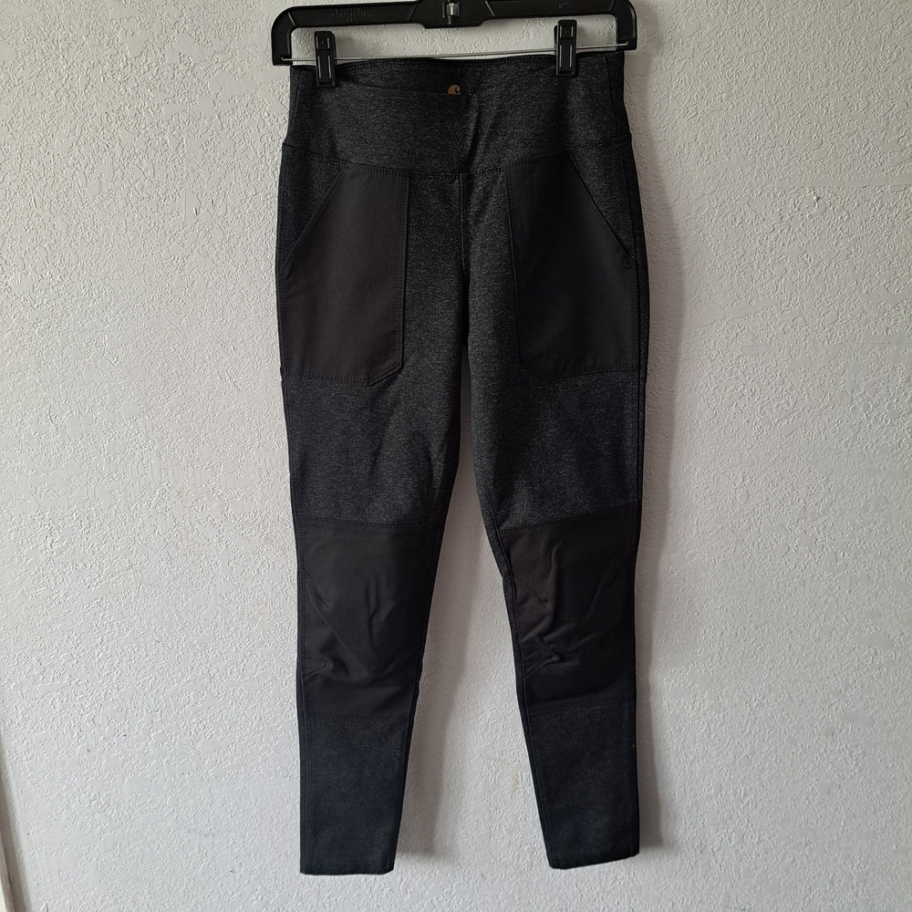 Carhartt Women's Charcoal and Black Leggings